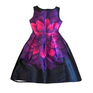 Girls Floral Formal Dress